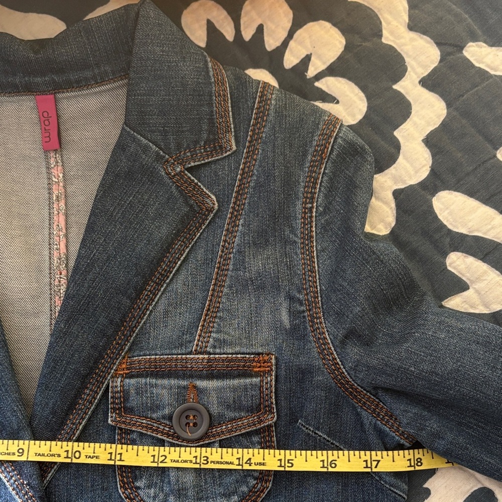 [Wrap London] Denim Blazer/Jacket - Picture 7 of 9